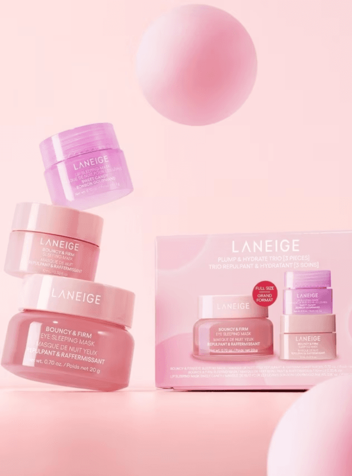 LANEIGE Plump & Hydrate Trio Skincare Gift Set